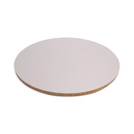 Melamina grigio chiaro tavola di truciolato
