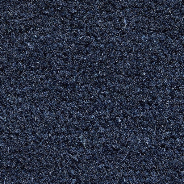 Tappetino di cocco blu su misura