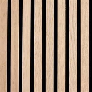 Pannelli fonoassorbenti - Multistrato di rovere non trattato 60 x 240 cm