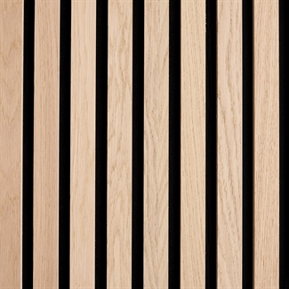 Pannelli fonoassorbenti - Multistrato di rovere non trattato 60 x 240 cm