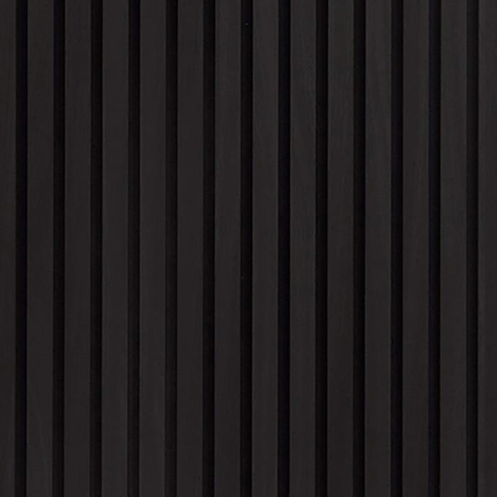 Pannelli fonoassorbenti - Impiallacciatura in rovere affumicato oliato nero 60X240 cm