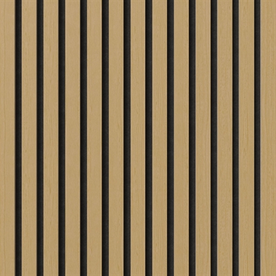 Pannello acustici ignifughi - Impiallacciato rovere 60 x 248 cm