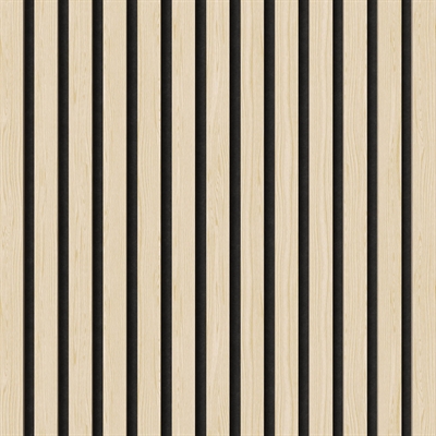 Pannelli acustici ignifughi - Impiallacciato Rovere Bianco 60 x 248 cm