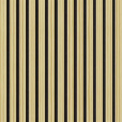 Pannello acustico ignifugo - Pino impiallacciato 60 x 248 cm