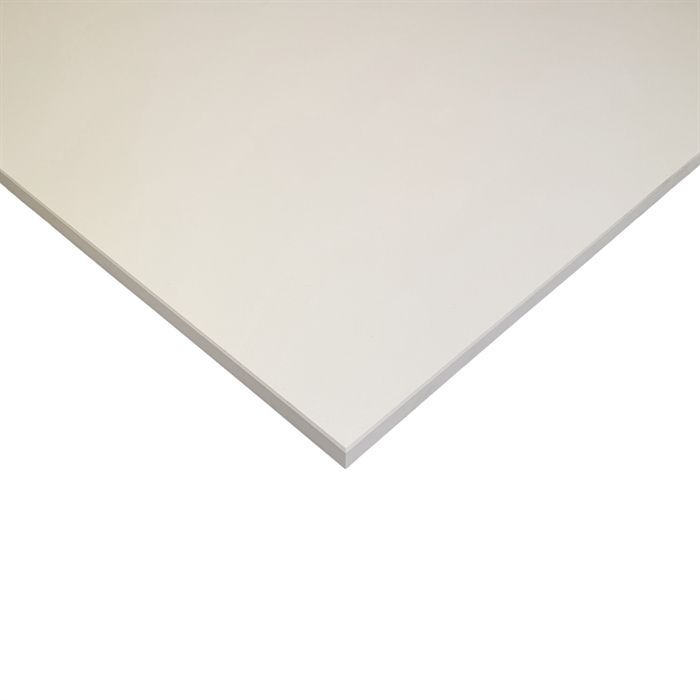 Laminato compatto 10 mm bianco con interno bianco