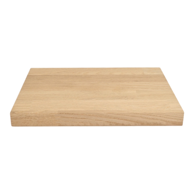 Pannello in legno massello di rovere europeo su misura