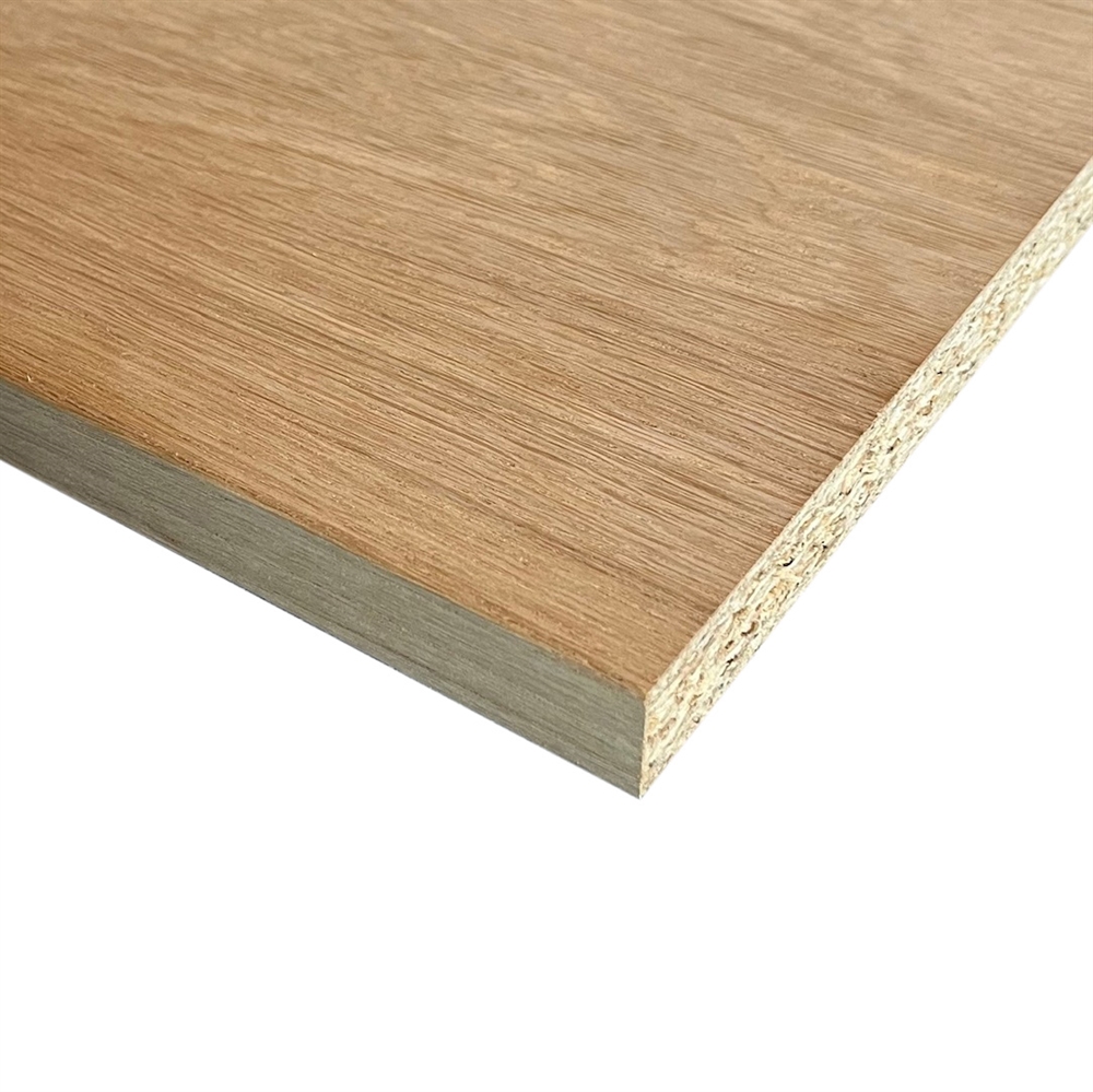 Pannello impiallacciato in rovere europeo per carcassa di mobile